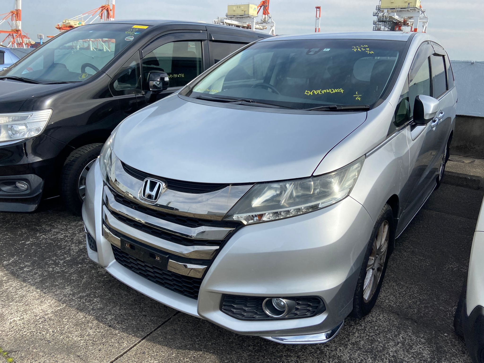 HONDA ODYSSEY 2013 silver 